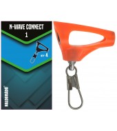 Haldorádó N-WAVE CONNECT 1 - SIC betétes, erős csúszó forgós karabiner
