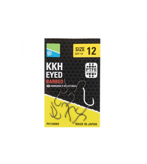 Preston KKH Micro Barbed Hooks - 10