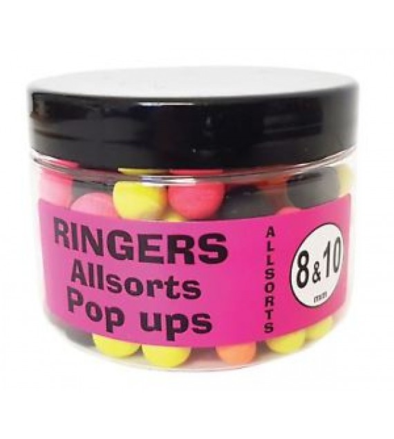 Ringers Allsorts Match Pop-Ups (8mm & 10mm)