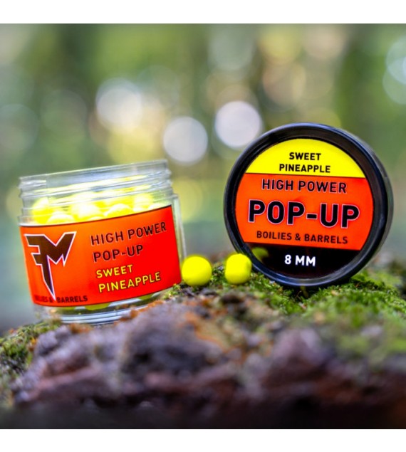 Feedermánia HIGH POWER POP-UP BOILIES & BARRELS 8 MM SWEET PINEAPPLE