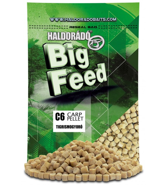 Haldorádó Big Feed - C6 Pellet - Tigrismogyoró