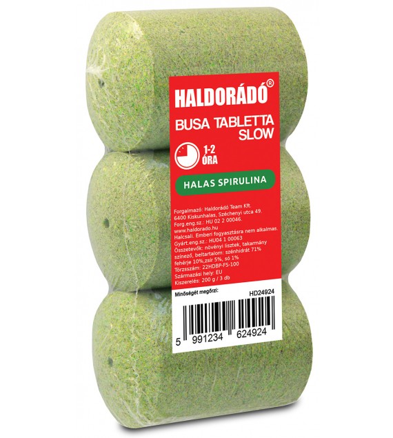 HALDORÁDÓ Busa tabletta Slow - Halas spirulina