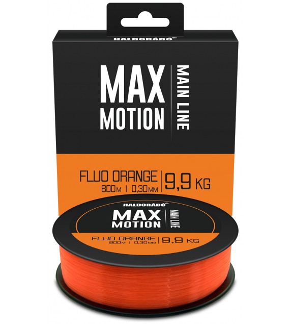 Haldorádó MAX MOTION Fluo Orange 0,30 mm / 800 m - 9,9 kg