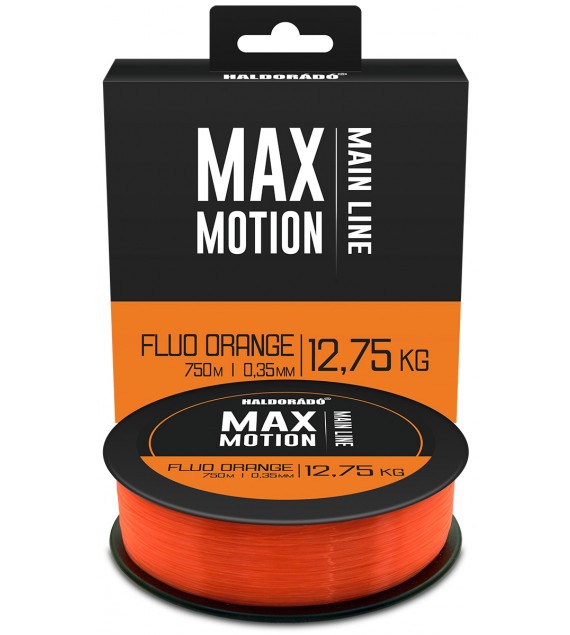 Haldorádó MAX MOTION Fluo Orange 0,35 mm / 750 m - 12,75 kg