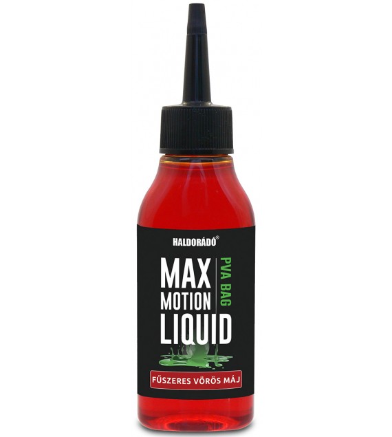 Haldorádó MAX MOTION PVA Bag Liquid - Fűszeres Vörös Máj