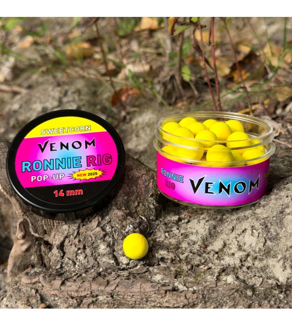 Feedermánia Venom Ronnie Rig Pop-Up 14 mm Sweetcorn