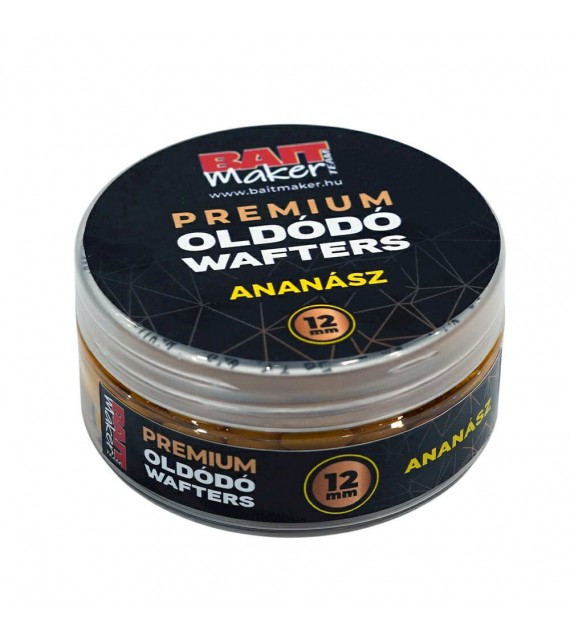 BAIT MAKER Premium Oldódó Wafters 12 mm Ananász 30 g