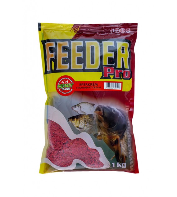 TOP MIX FEEDER PRO READY etetőanyag - Eperkrém