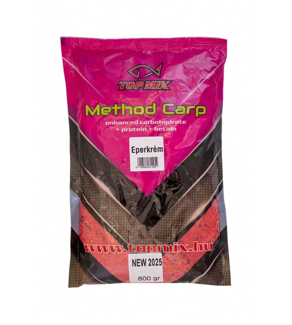 TOP MIX Method Carp etetőanyag - Eperkrém