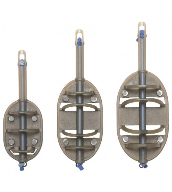 PRESTON Elasticated Flat Method Feeder gumis method kosár - XL 45g