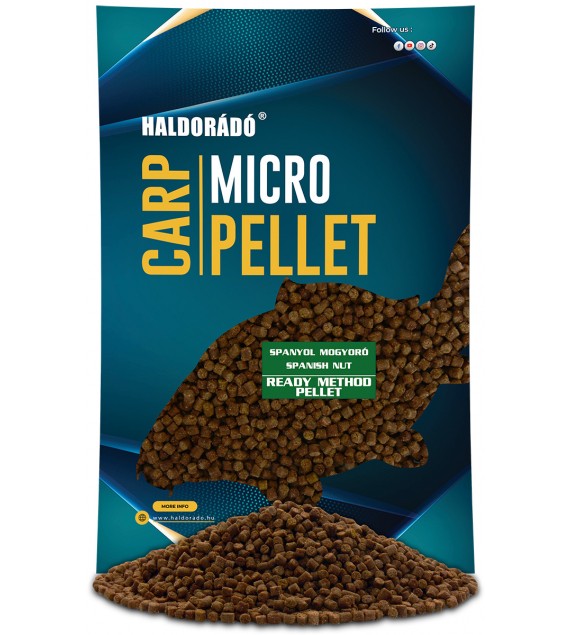 Haldorádó Ready Method Pellet - Spanyol Mogyoró