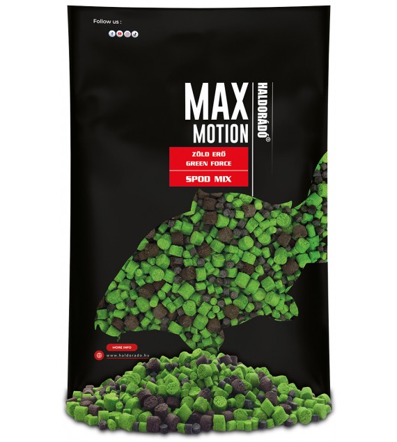 Haldorádó MAX MOTION Spod Mix - Green Force