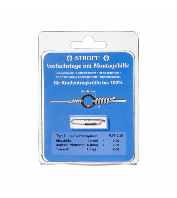 Stroft Rigrings karika, type 1, D:2 mm