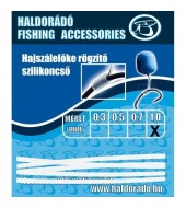 Haldorádó Hajszálelőke rögzítő szilikoncső 0,5mm