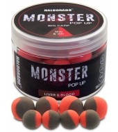 Haldorádó MONSTER Pop Up Big Carp 13, 17 mm - Máj & Vér