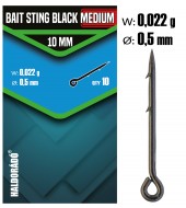 Haldorádó Bait Sting Black Fekete csalitüske MEDIUM 10 mm