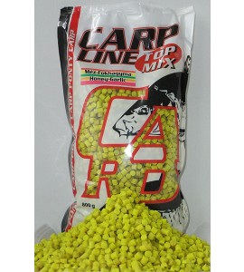 TOP MIX Carp Line Fluoro etető pellet, Méz-Fokhagyma