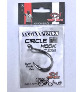 Top Mix Method feeder Circle hook #12