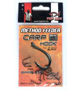 TOP MIX Method Feeder Carp Hook Barbless #6