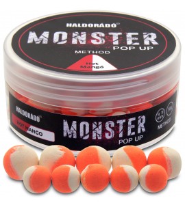 Haldorádó MONSTER Pop Up Method 9, 11 mm - Hot Mangó