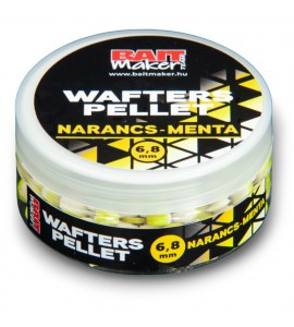 BAIT MAKER Wafters Pellet 6,8 mm Narancs-Menta 30 g