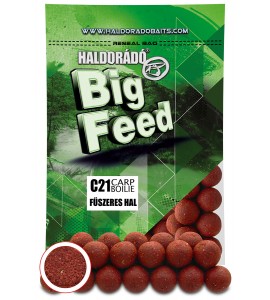 Haldorádó Big Feed - C21 Boilie - Fűszeres Hal