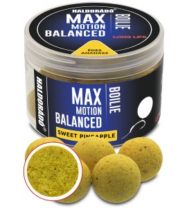 HALDORÁDÓ MAX MOTION Boilie Balanced 20 mm - Édes Ananász