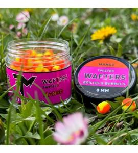 Feedermánia WAFTERS TWISTED BOILIES & BARRELS 8 MM MANGO