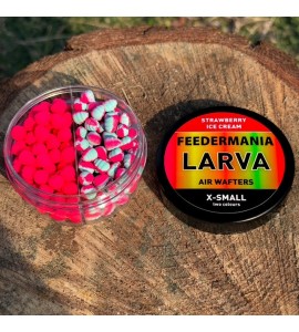 Feedermánia Larva Air Wafters Two Tone XS - Strawberry Ice Cream XS