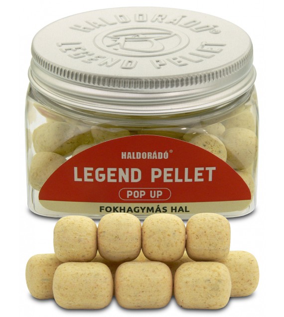 Haldorádó LEGEND PELLET Pop Up 12, 16 mm - Fokhagymás Hal