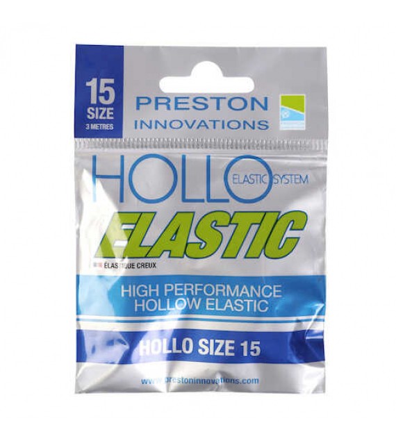 PRESTON HOLLO ELASTIC SIZE 15h DARK BLUE (SÖTÉT KÉK 2,6mm)