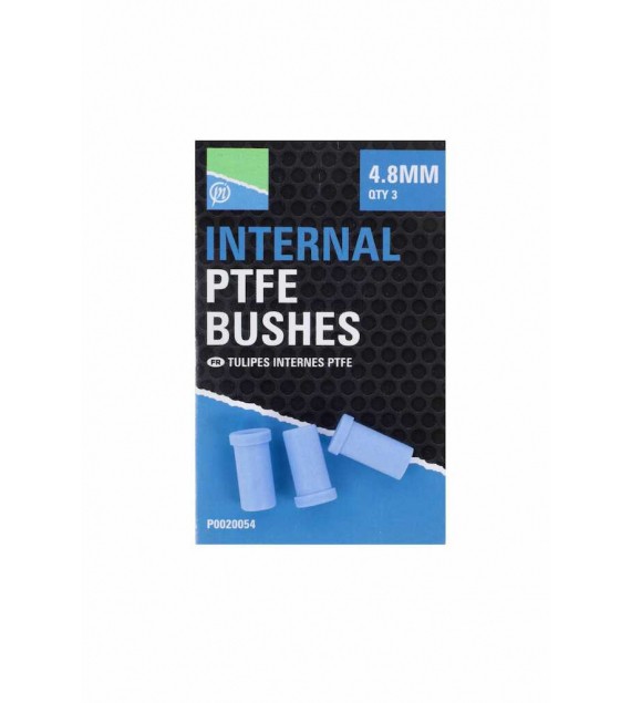 PRESTON INTERNAL PTFE BUSHES - 4,8MM