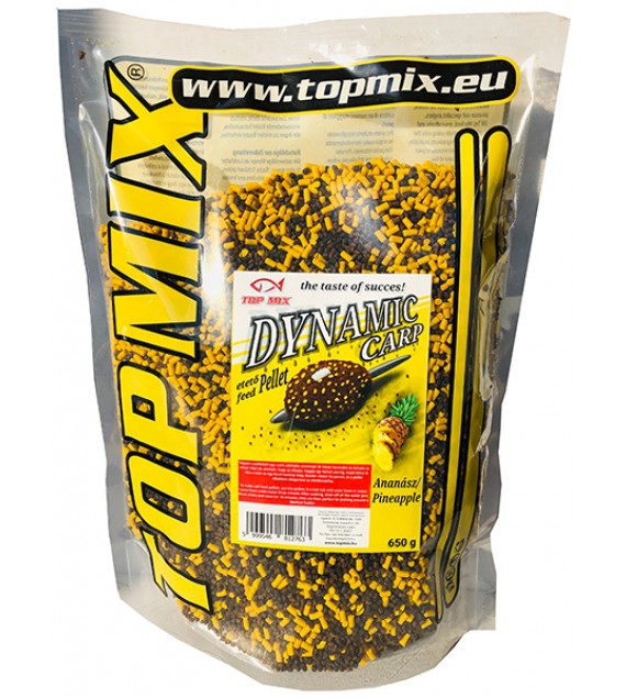 TOP MIX Dynamic Carp etető pellet,  Ananász