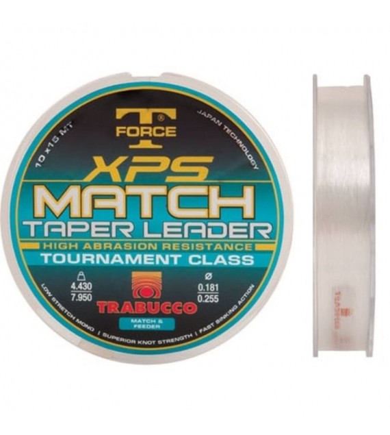 Trabucco TF XPS MATCH TAPER LEADER 020/032