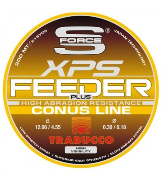 Trabucco SF FEEDER PLUS CONUS 0,25-0,35 200m