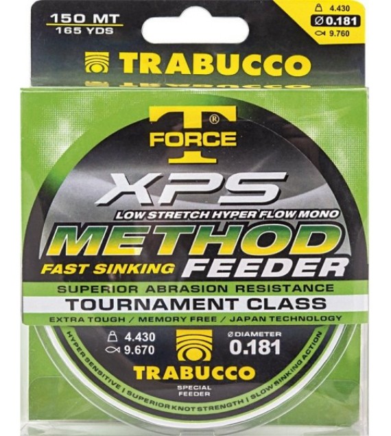 Trabucco T-FORCE XPS METHOD FEEDER ZSINÓR 0,22mm 150m