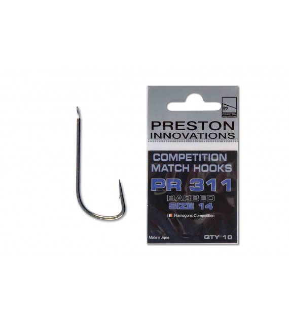 PRESTON COMPETITION HOOKS 311 - SIZE 24