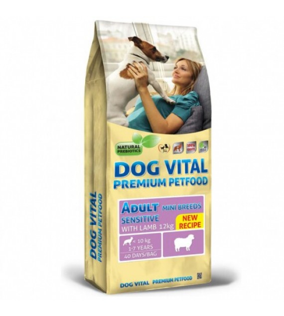 Dog Vital Adult Sensitive Mini Breeds Lamb 12kg