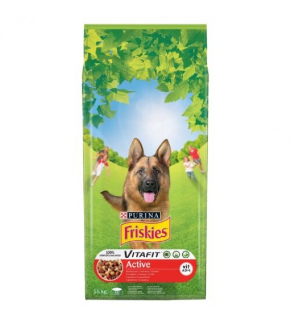 Friskies Száraz Kutya Active 15kg