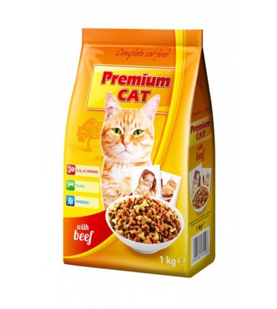 Prémium Cat Száraz Marha 1kg