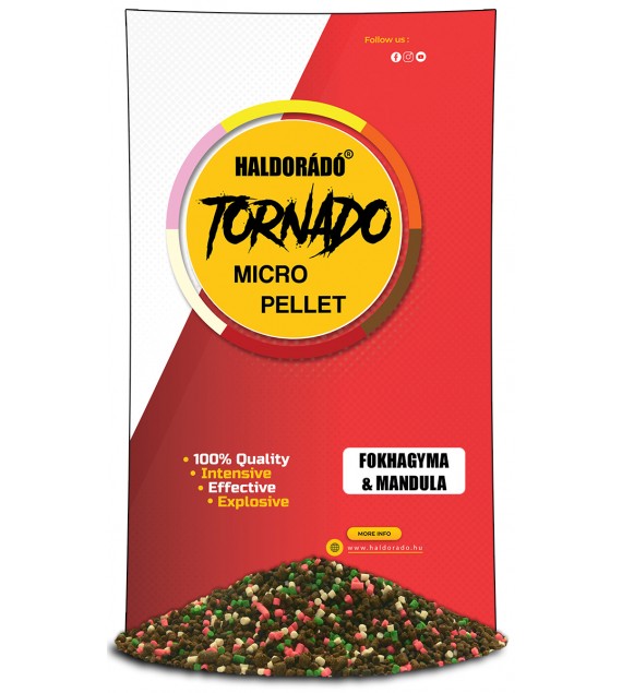 Haldorádó Tornado Micro Pellet - Fokhagyma-Mandula