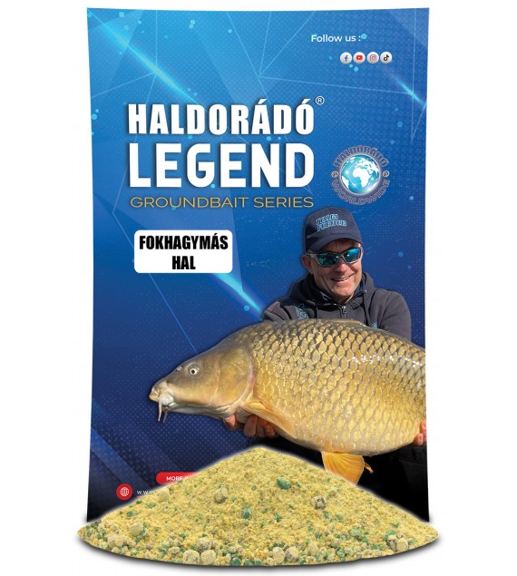 Haldorádó LEGEND Groundbait - Fokhagymás Hal