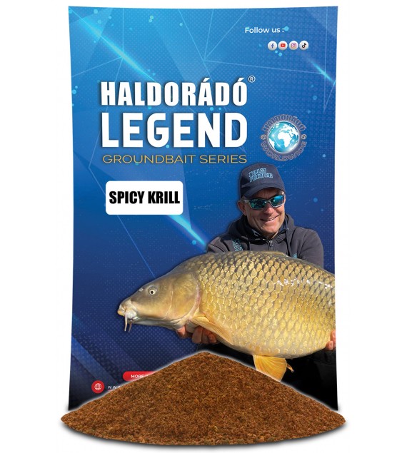 Haldorádó LEGEND Groundbait - Spicy Krill