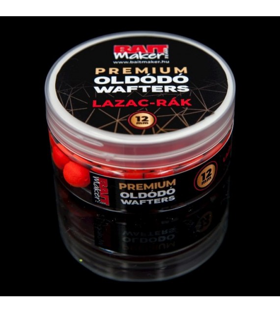 BAIT MAKER Premium Oldódó Wafters 12 mm Lazac és Rák 30 g