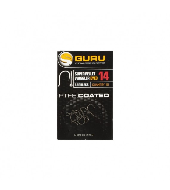 GURU Super Pellet Waggler Hook size 16 (Barbless/Eyed)