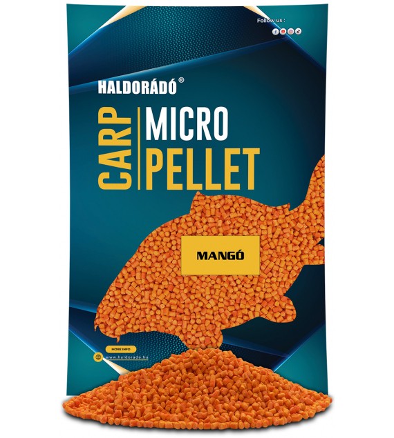 HALDORÁDÓ Carp Micro Pellet - Mangó