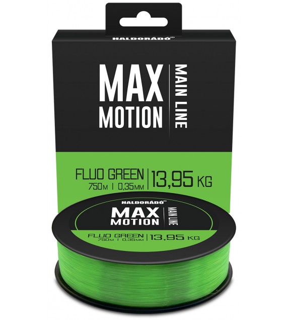 Haldorádó MAX MOTION Fluo Green 0,35 mm / 750 m - 13,95 kg
