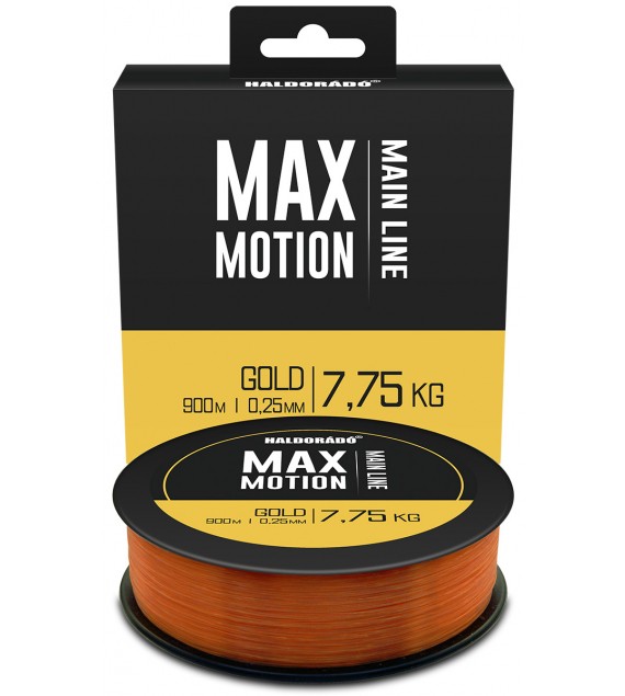 HALDORÁDÓ MAX MOTION Gold 0,25 mm / 900 m - 7,75 kg