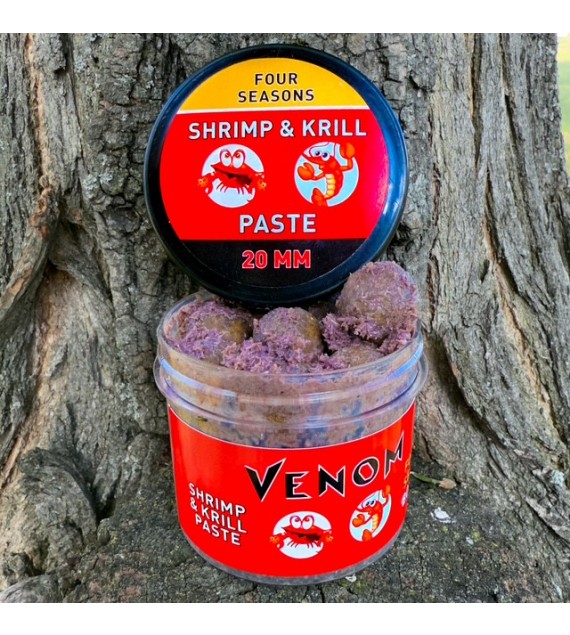 Feedermánia Venom Shrimp & Krill Paste - Four Seasons 20 mm