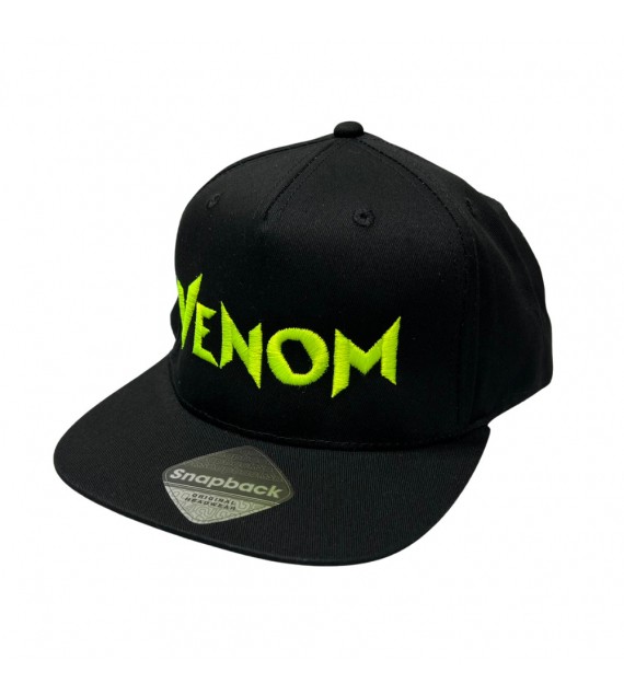 Feedermánia VENOM BLACK SNAPBACK FLUO GREEN